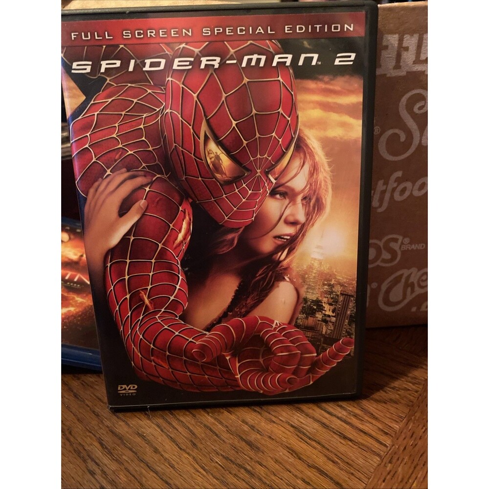 Spider-Man 2 (DVD, 2004, 2 Disc Set, Special Edition) Toby Maguire Kirsten Dunst